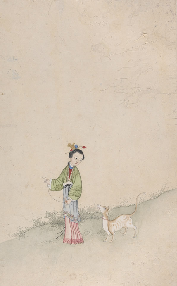 第38张：焦秉贞 历代推背图 第三十六幅画，清朝宫廷画家焦秉贞摹绘的历代推背图(共五十三幅)